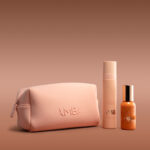 A sprayer, a pouch, a gel-oil.